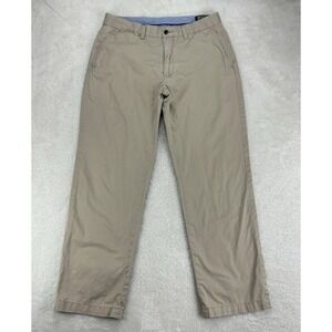 Polo Ralph Lauren Pants Mens Classic Fit Khaki Chino 32x30 Pima Cotton "Read"
